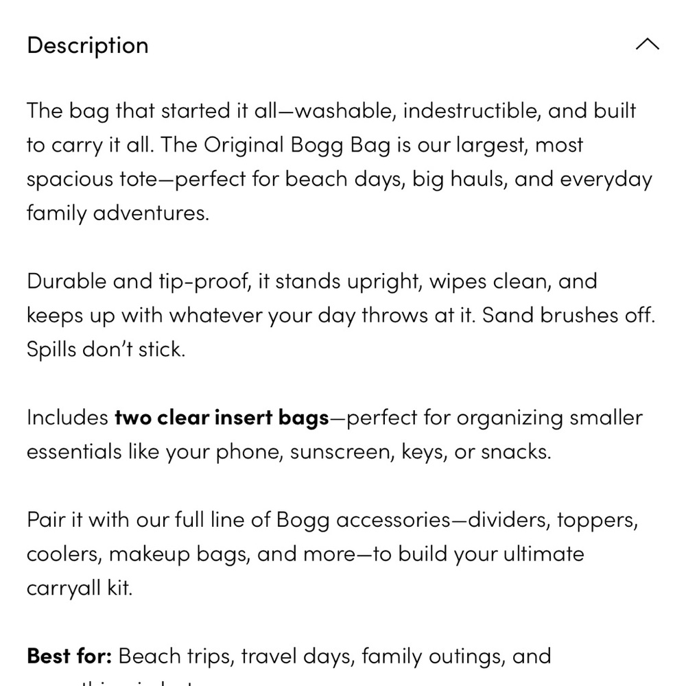 White Bogg Bag - Picture 6 of 6